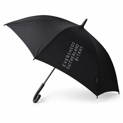 Eversheds Sutherland Bitāns — Lietussargs ar logo apdruku