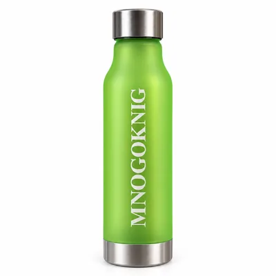 Mnogoknig — Ūdens pudele ar logo apdruku