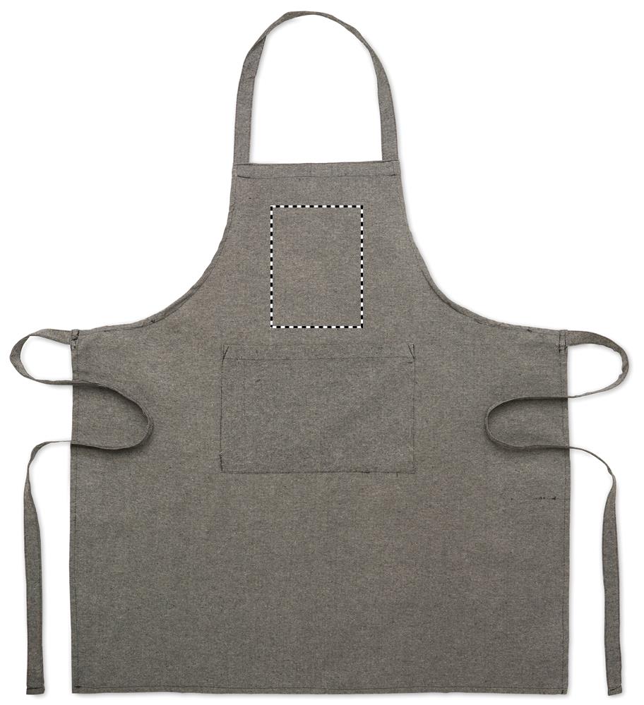 Print position FRONT ABOVE POCKET