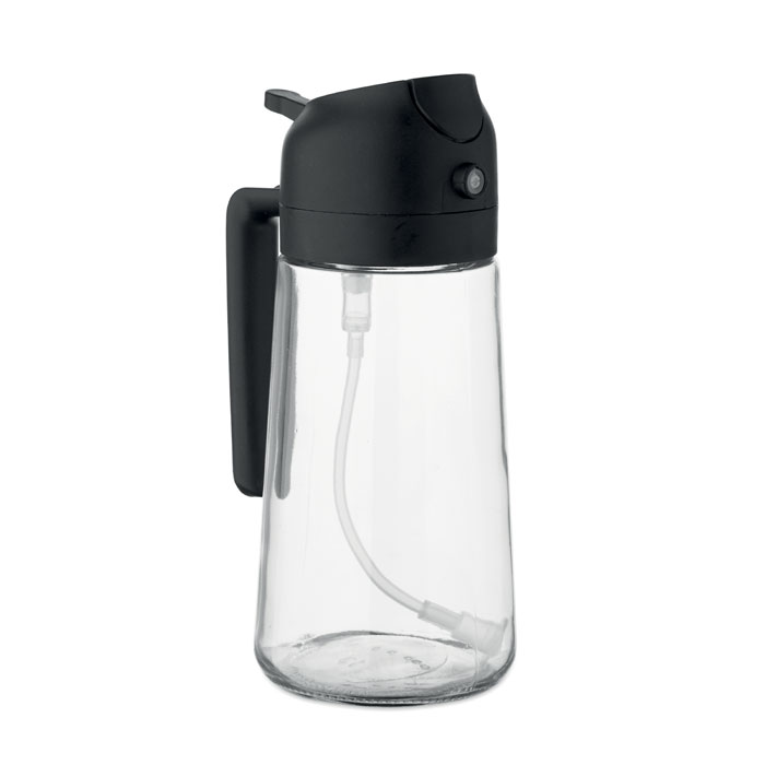 Stikla eļļas pudele ar smidzinātāju DIP, 450 ml, ar jūsu logo