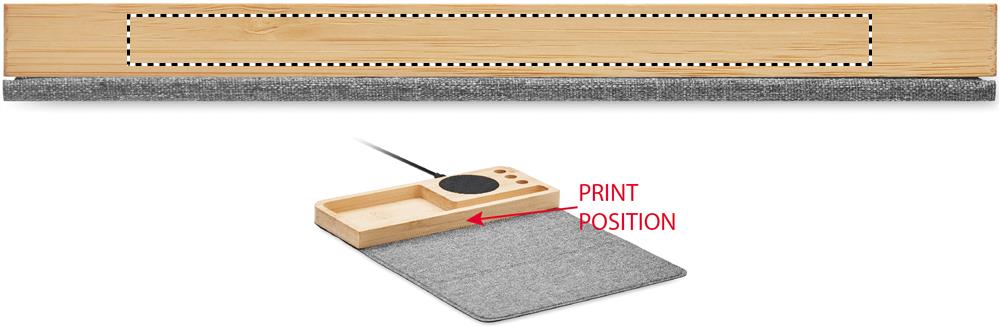 Print position ORGANIZER FRONT