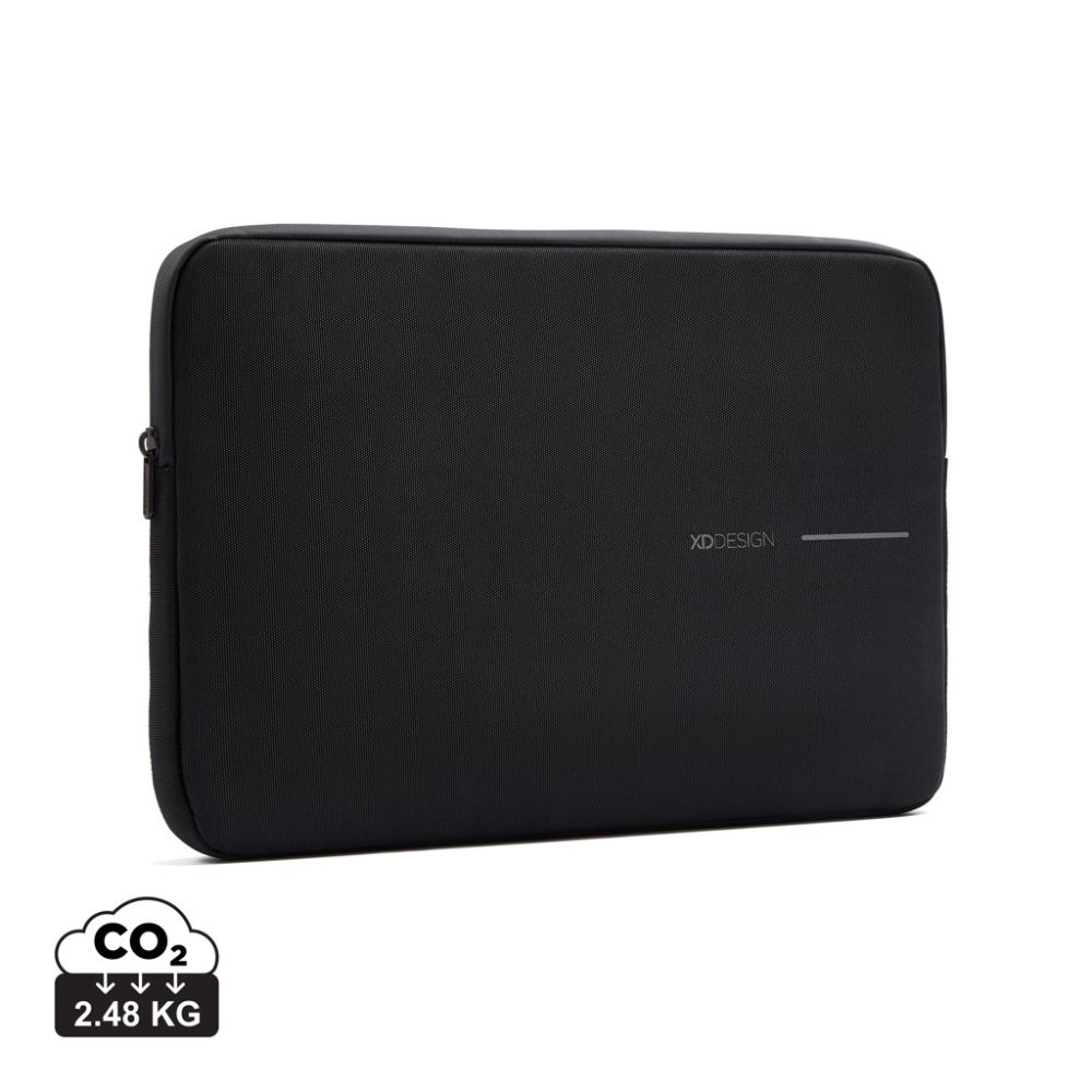XD Design 14" laptop sleeve in rPET 1200D with fleece lining and your logo