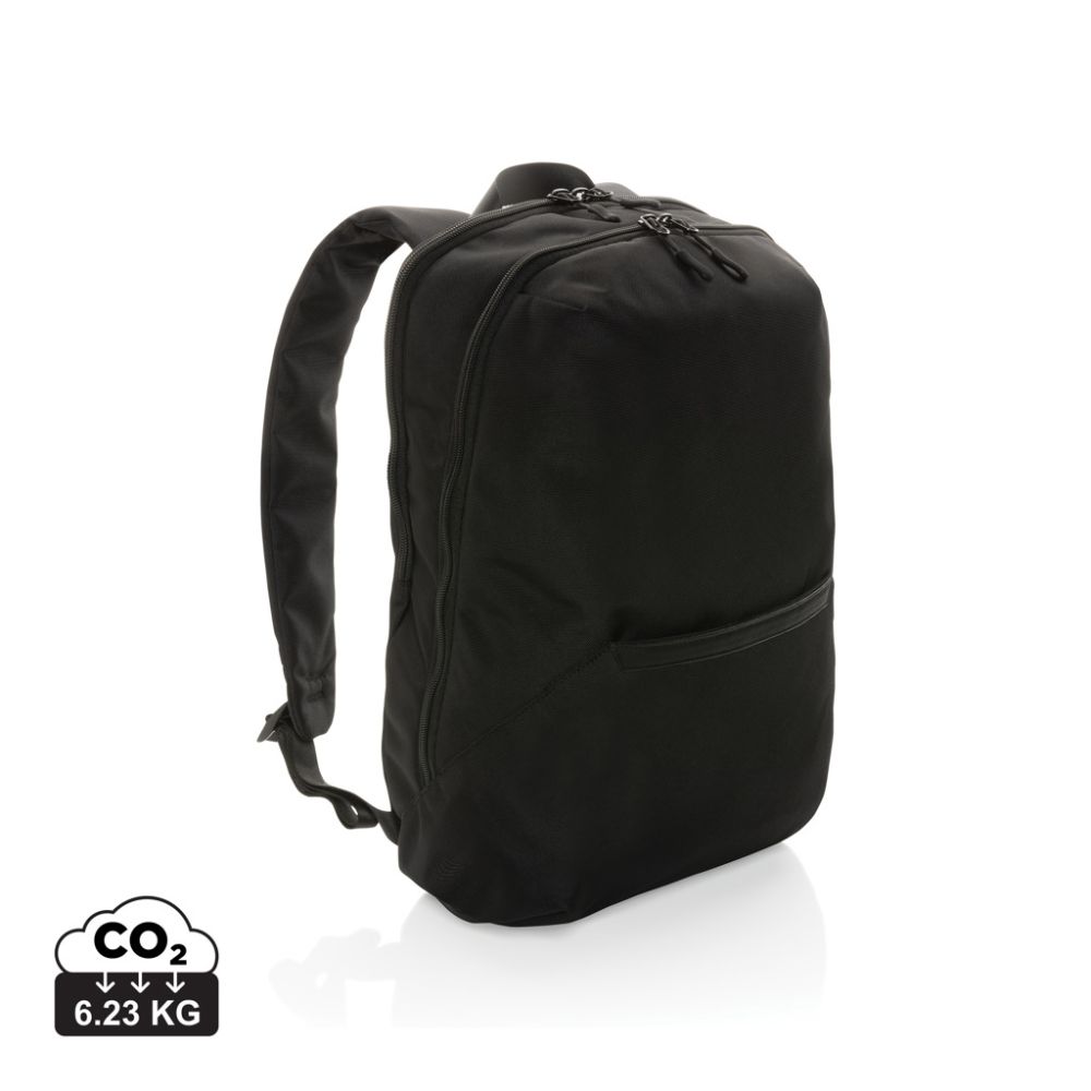 Laptop backpack Impact AWARE™ 1200D made from rPET, 15.6'' with your logo