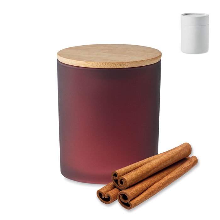 Aromātiskā svece KEOPS LARGE no augu vaska ar jūsu logo