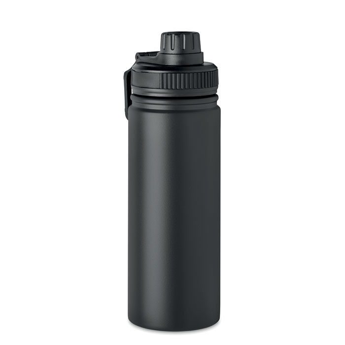 Stainless steel vacuum bottle MILI 500 ml with carry handle and your logo