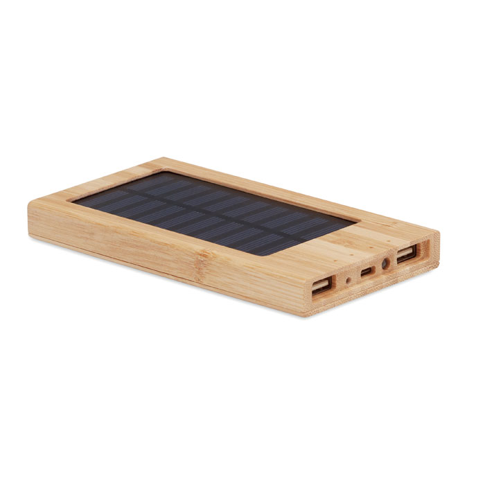 Powerbanks ARENA SOLAR 4000 mAh ar saules paneli un jūsu logo