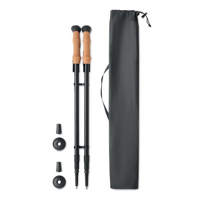 Nordic walking nūjas NOLE ar regulējamu garumu un jūsu logo