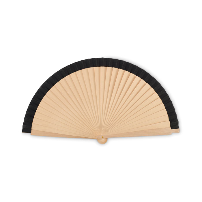 Koka vēdeklis WOODFAN ar 34 spieķiem ar jūsu logo