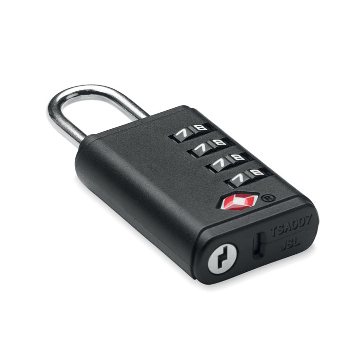 TSA combination lock LOCK with 4-digit code with your logo