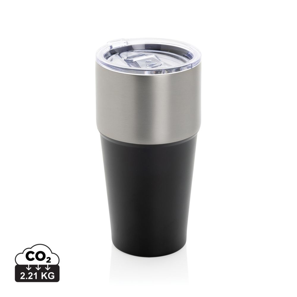 Termokrūze Fluid no pārstrādāta tērauda 500 ml ar jūsu logo