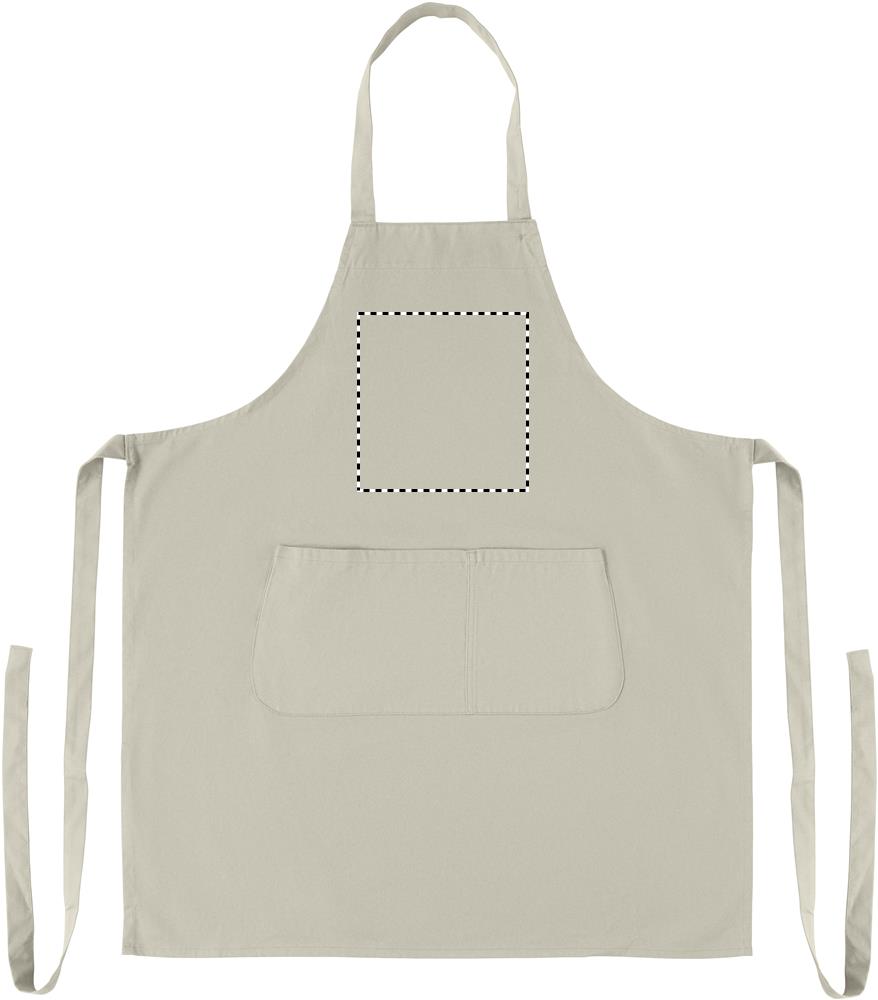 Print position FRONT ABOVE POCKET