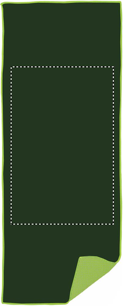 Print position TOWEL BACK SMOOTH