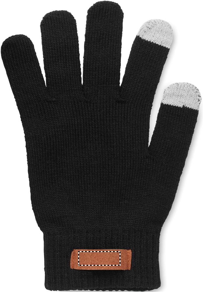Apdrukas vieta GLOVE LEFT
