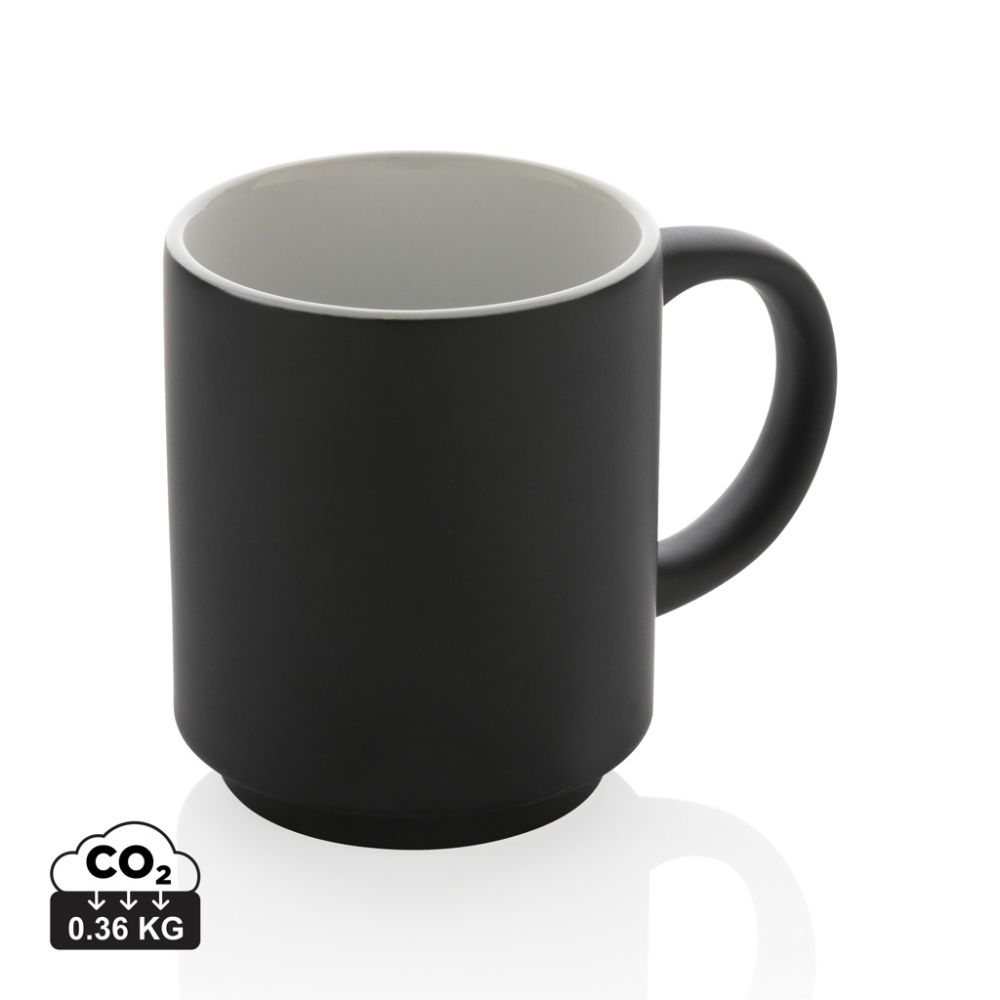Saliekama keramikas krūze 180 ml ar jūsu logo
