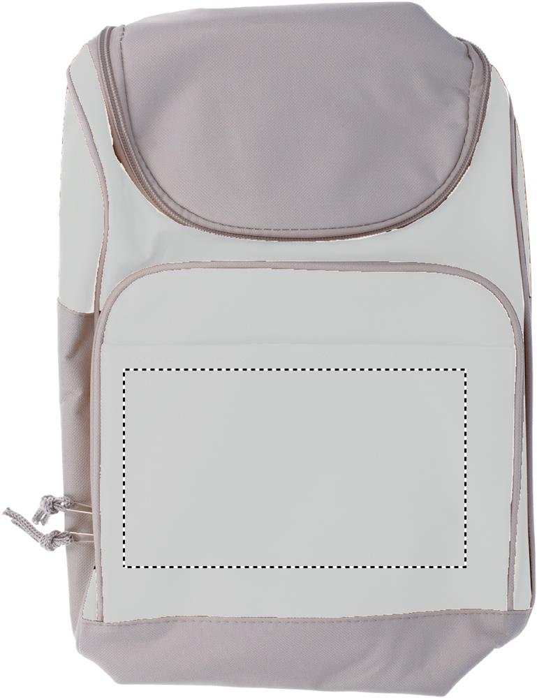 Print position FRONT POCKET