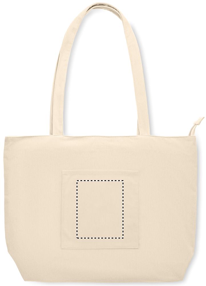 Print position FRONT POCKET