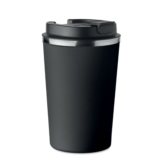 Stainless steel tumbler BRACE 350 ml, double wall and leak free, with your logo