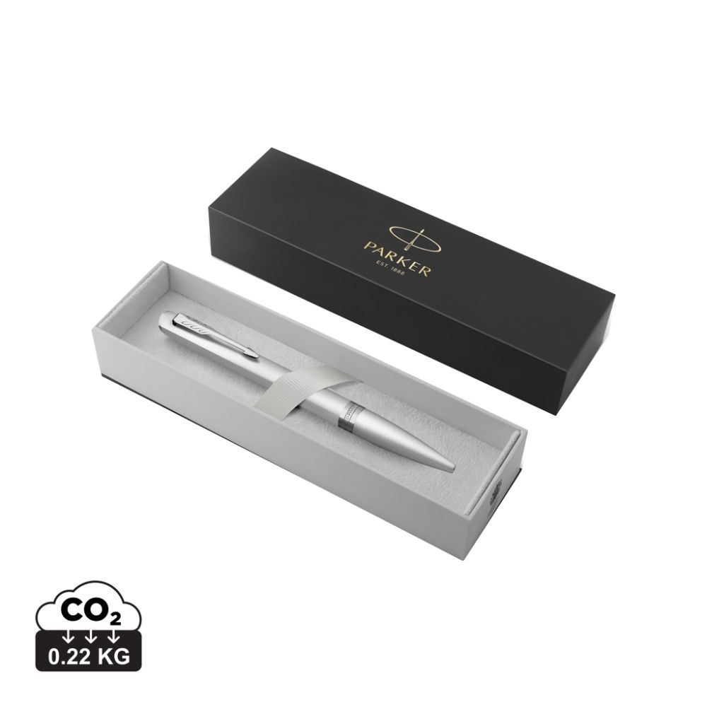 Ballpoint pen Parker MERIDIAN CHROME with chrome finish and your logo