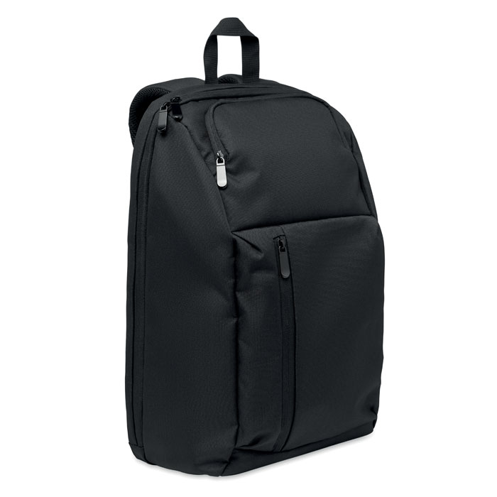 DOHA laptop backpack in 600D rPET, 15 L, with your logo