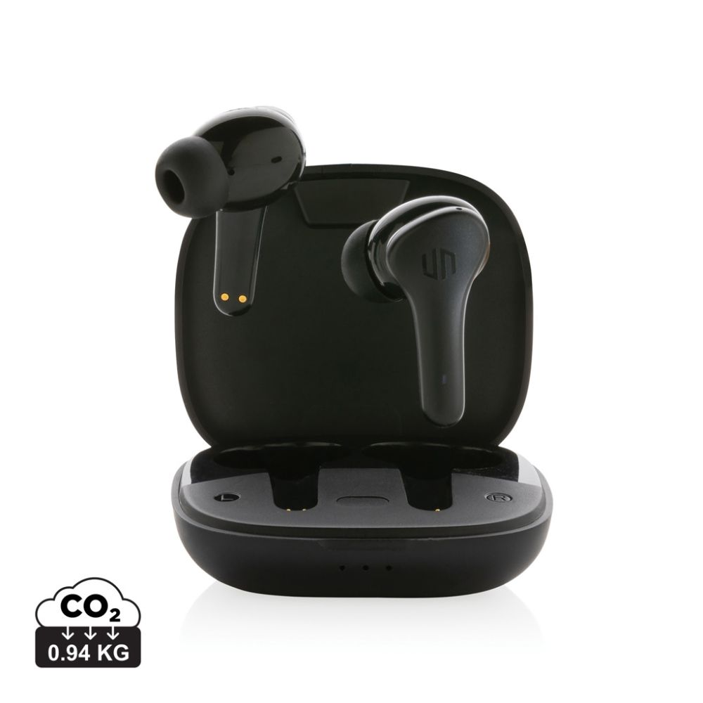 Urban Vitamin Byron ENC true wireless earbuds with low latency mode, with your logo