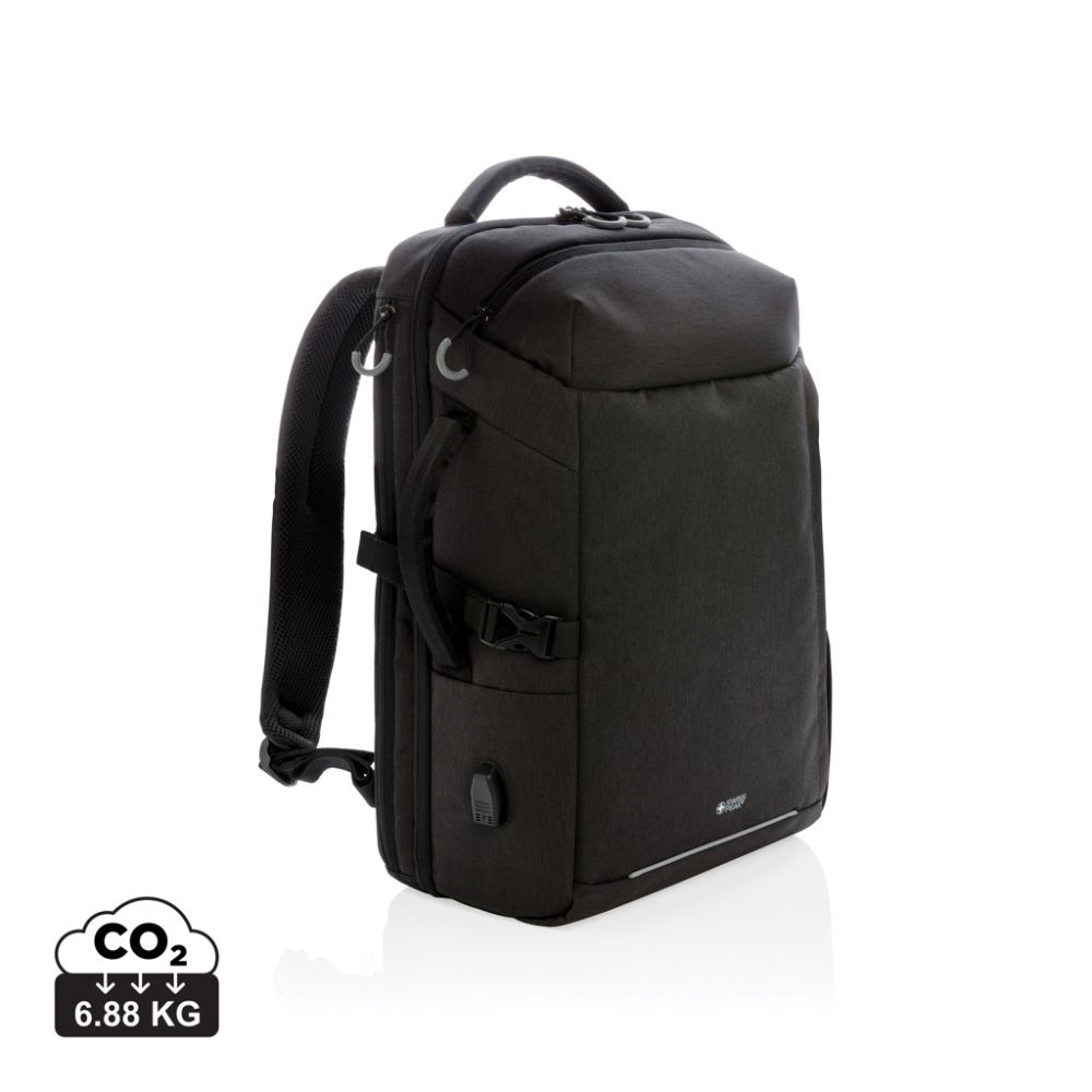 Swiss Peak AWARE™ XXL weekend backpack with 17" laptop pocket and your logo