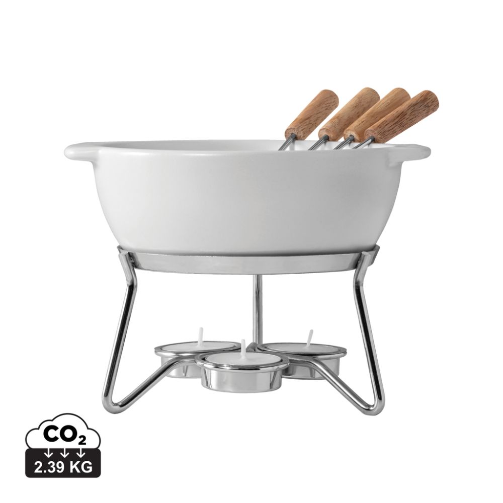 BOSKA Cheese Fondue Set Party 750 ml with ceramic pot and your logo