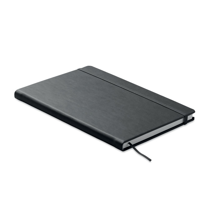 A5 notebook OURS with hard PU cover and recycled pages with your logo