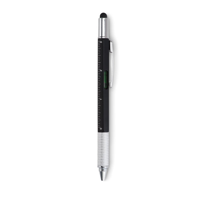 Multifunction pen TOOLPEN with spirit level and ruler, with your logo