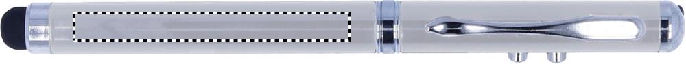 Print position IN LINE OF CLIP