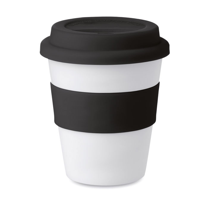 Krūze ASTORIA ar silikona vāku 350 ml ar jūsu logo
