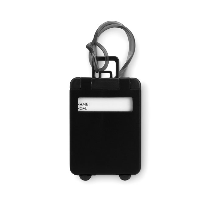 Plastmasas bagāžas birka TRAVELLER ar jūsu logo