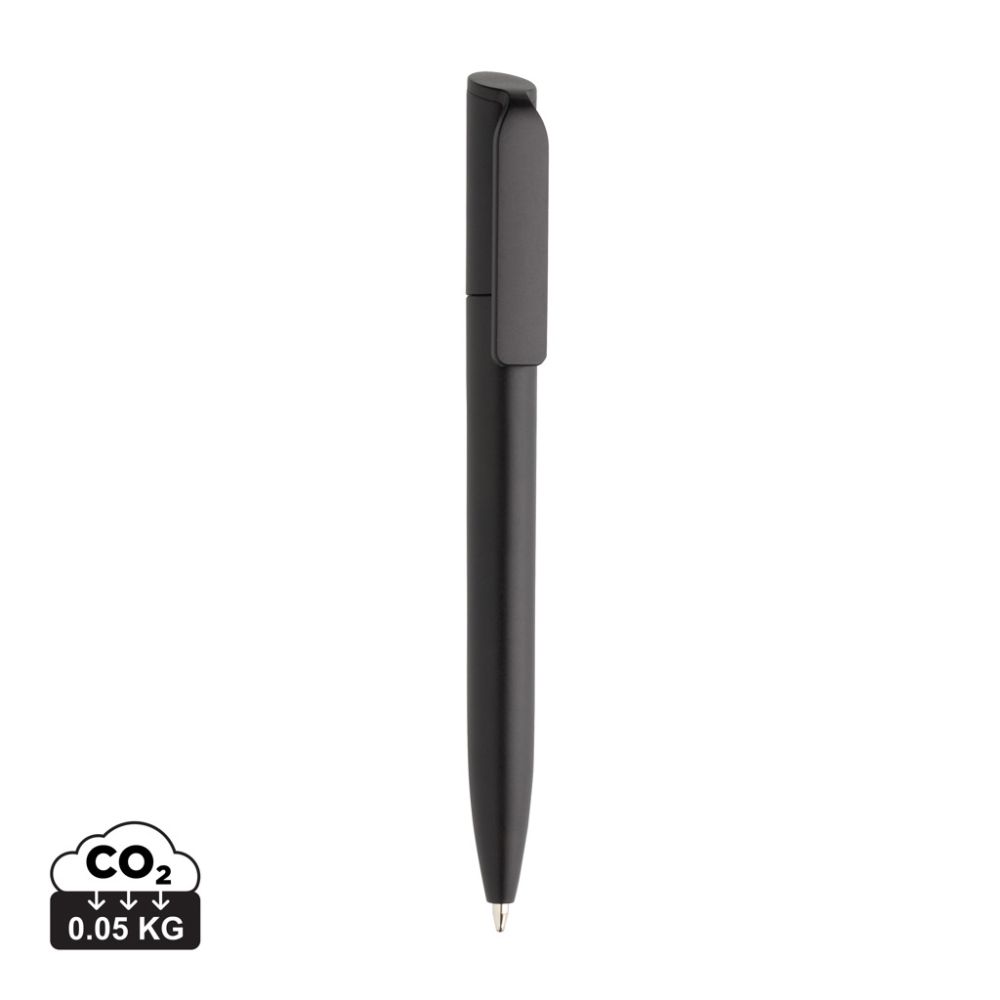 Mini pildspalva Pocketpal no pārstrādāta ABS ar zilu tinti ar jūsu logo