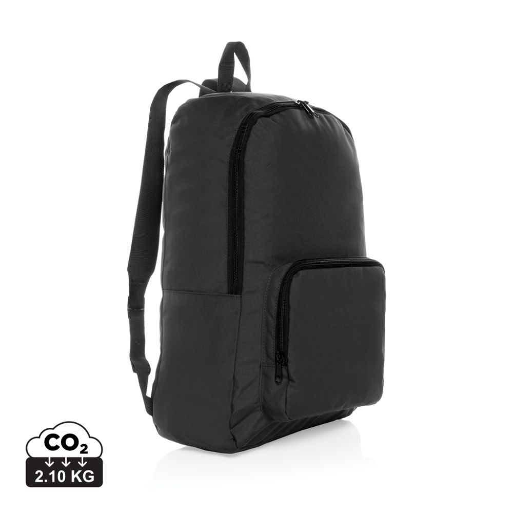 Dillon AWARE™ foldable rPET backpack, 15 l, with your logo