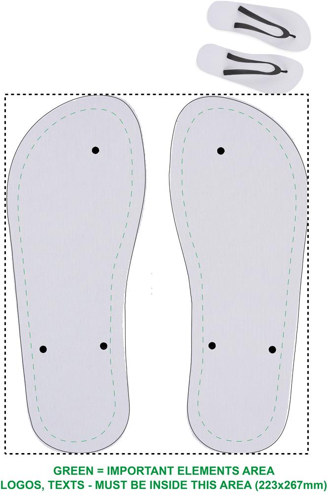 Apdrukas vieta SLIPPERS