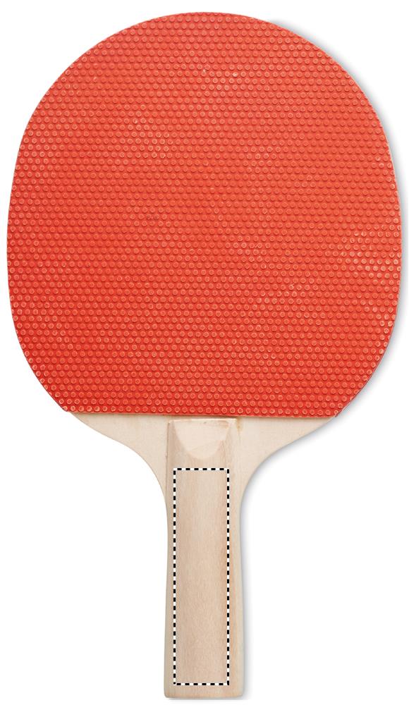 Print position RACKET 1 SIDE 1