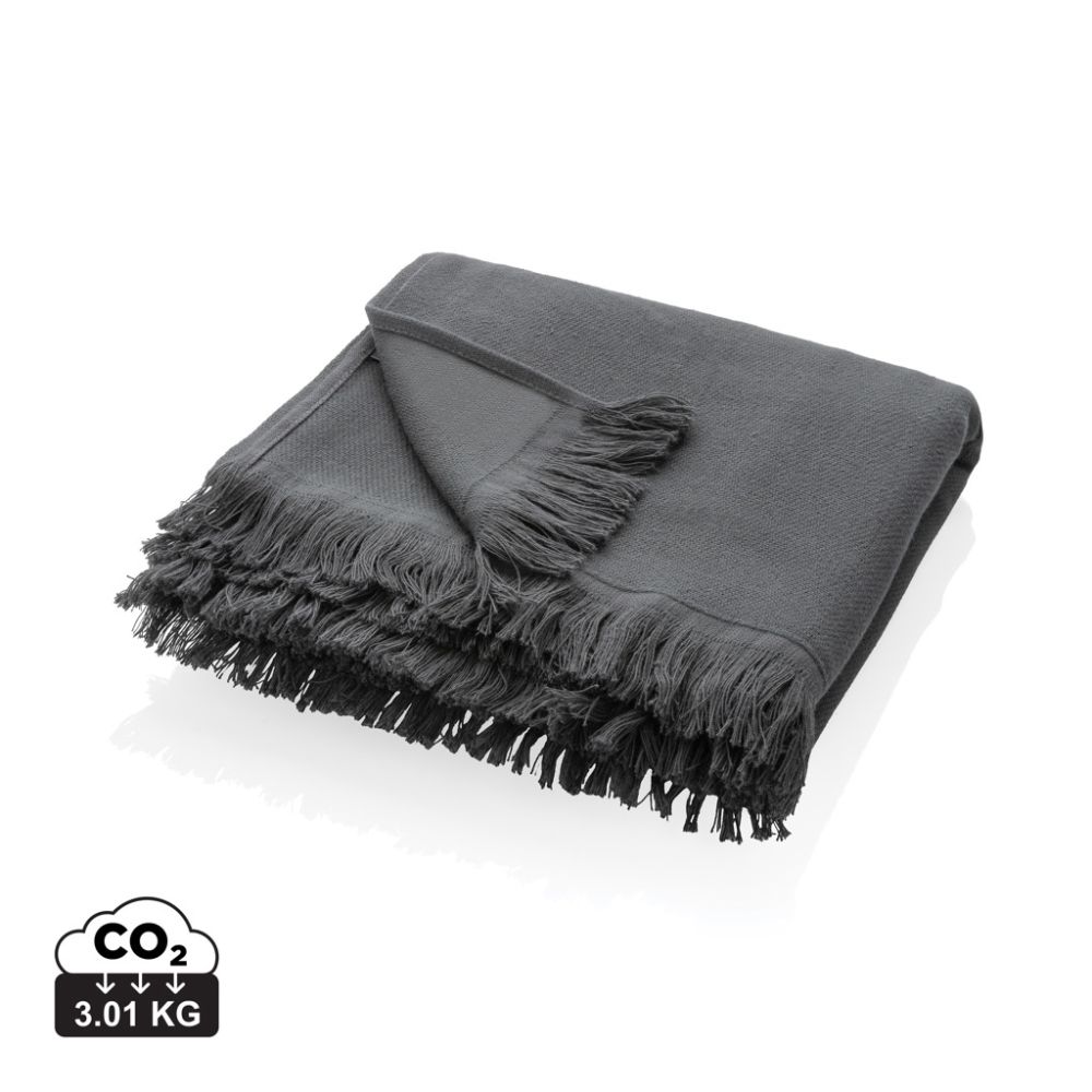 Hammam towel Ukiyo Keiko AWARE™ 100 × 180 cm, recycled cotton, with your logo