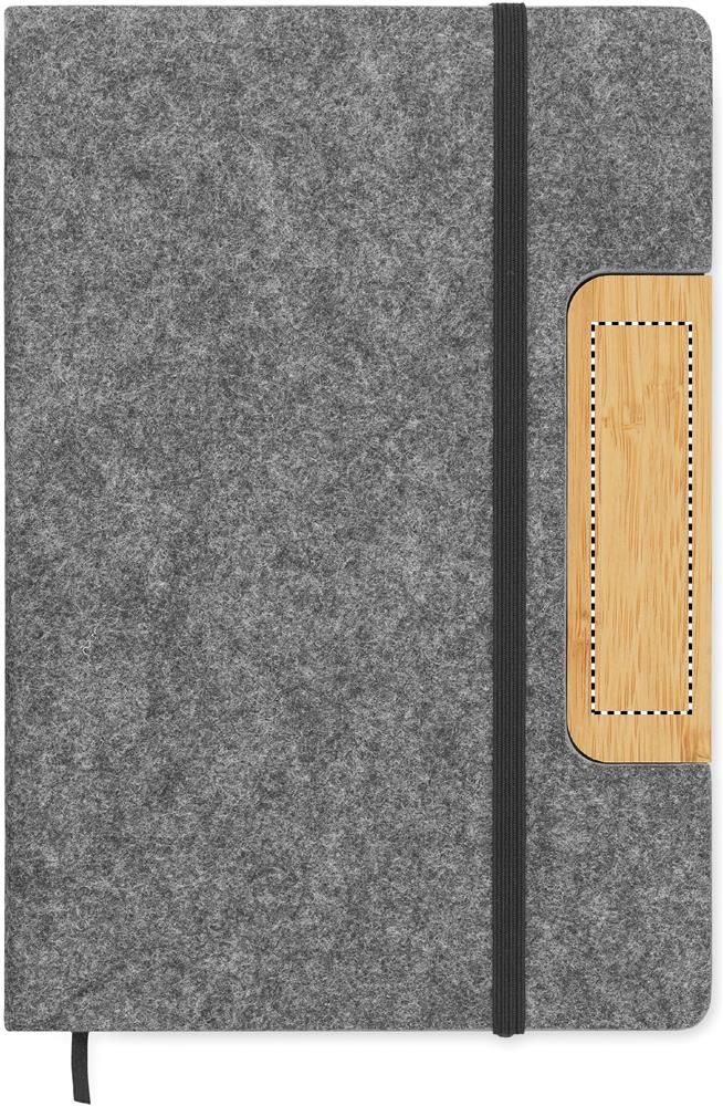 Print position NOTEBOOK BAMBOO PART
