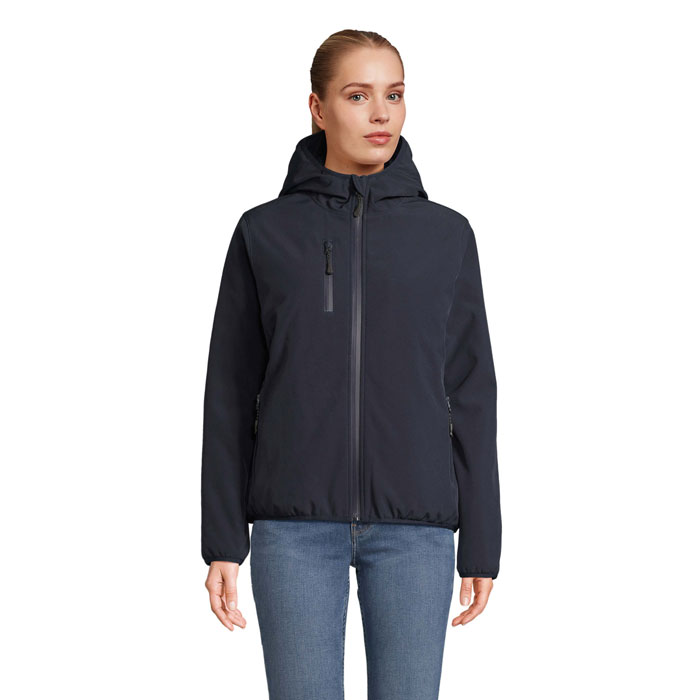 Sieviešu siltināta softshell jaka FALCON PADDED WOMEN ar jūsu logo