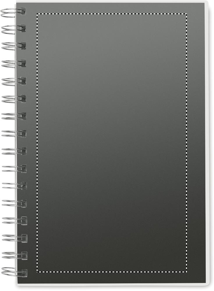 Print position TRANSPARENT FRONT