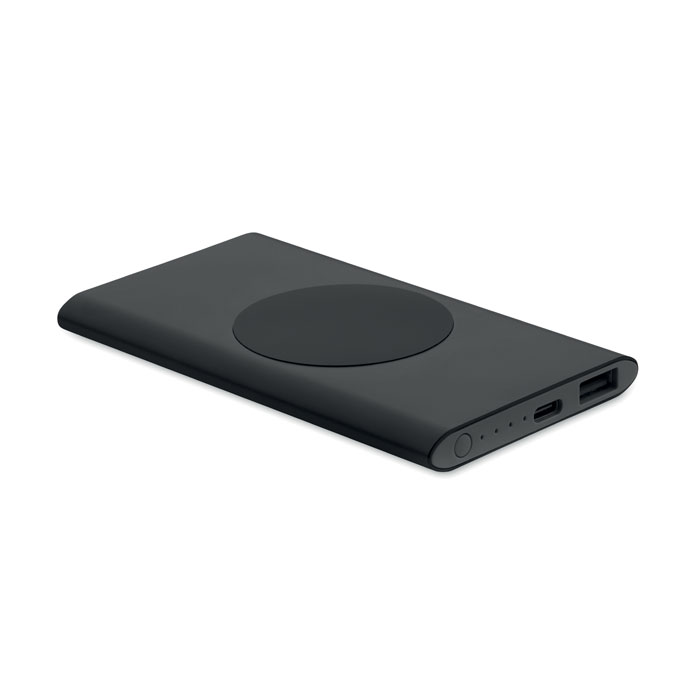 Bezvadu barošanas banka POWERPLUS 5000 mAh ar jūsu logo