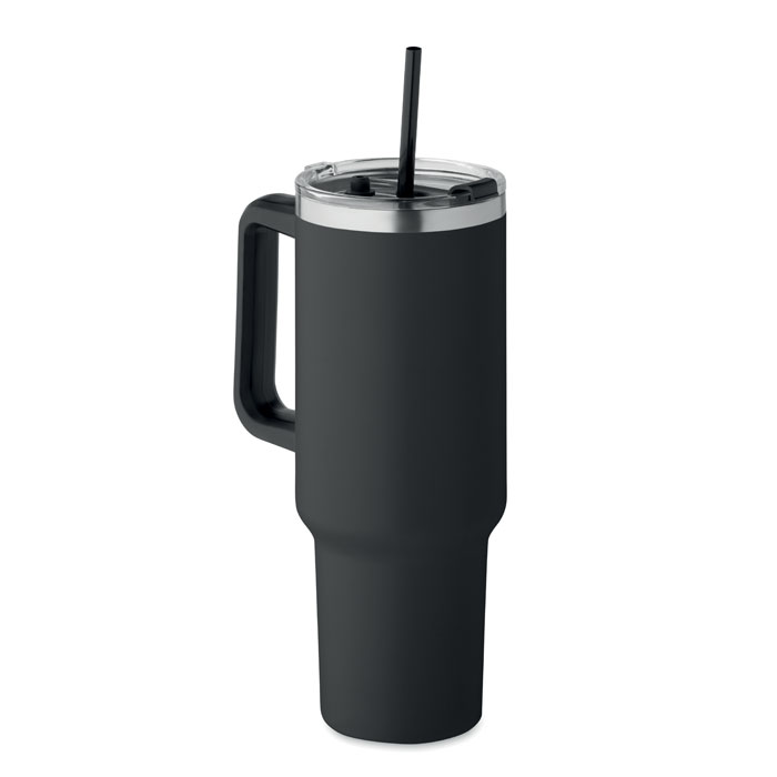 Dubultsienu termokrūze SUMA 1200 ml no pārstrādātas nerūsējošās tērauda ar jūsu logo