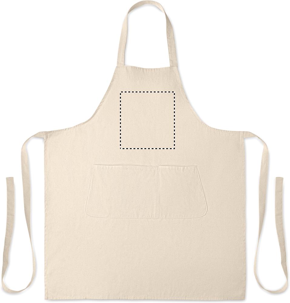 Apdrukas vieta FRONT ABOVE POCKET
