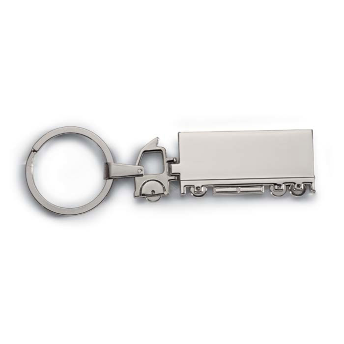 TRUCKY metal truck-shaped key ring with gift box and your logo