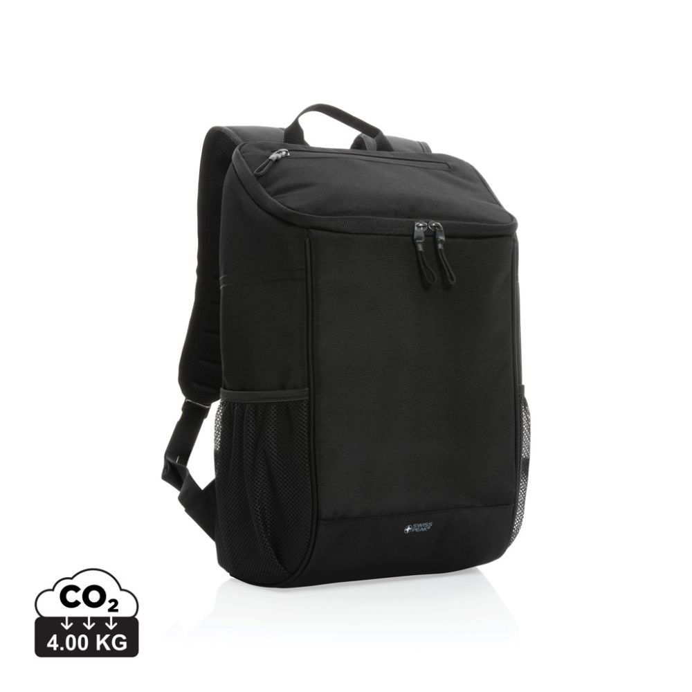 Dzesēšanas mugursoma Swiss Peak AWARE™ 1200D deluxe no rPET ar jūsu logo