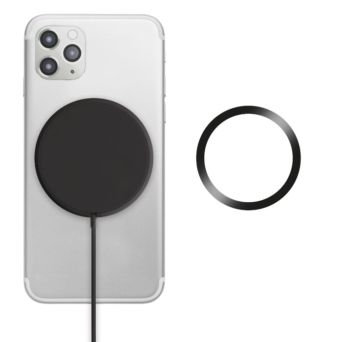 Magnetic wireless charger FLAKE MAG 10 W with your logo