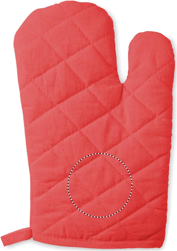 Apdrukas vieta GLOVE BACK