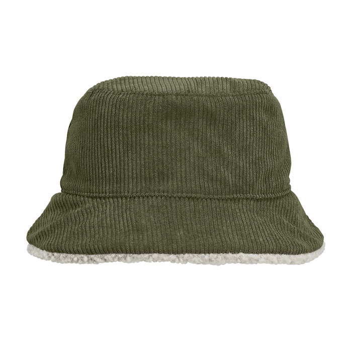 Abpusējs bucket cepure BUCKET 2IN1 no sherpa un velveta ar jūsu logo