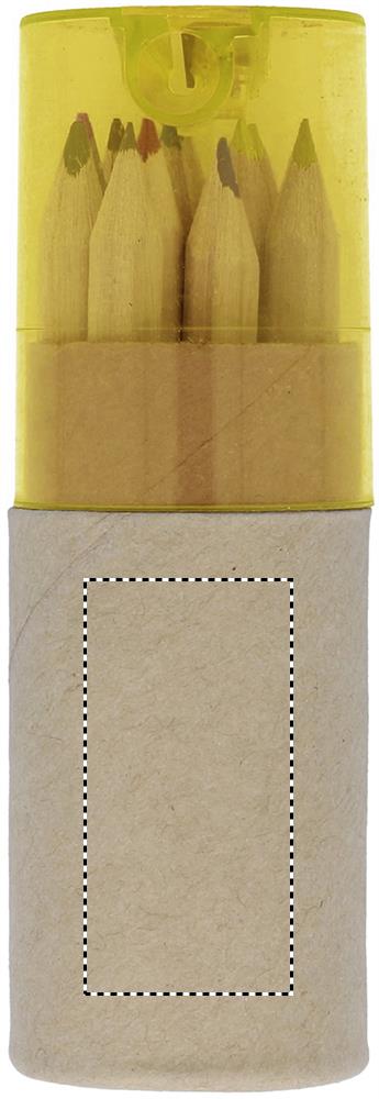 Print position CARTON PART FRONT