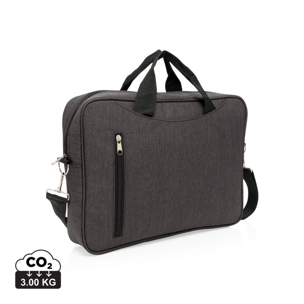 Portatīvā datora soma Classic 15" no 600D poliestera ar jūsu logo