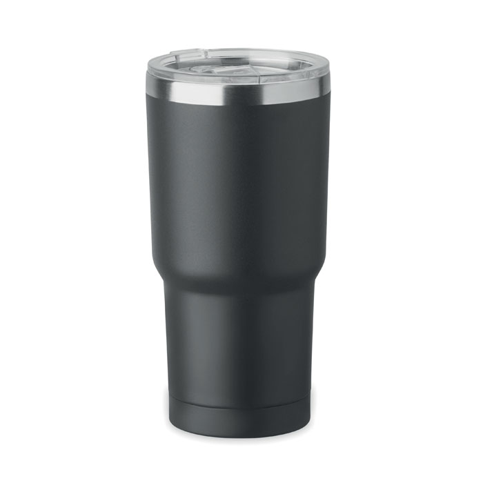 Dubultsienu krūze SUM no pārstrādāta nerūsējošā tērauda, 500 ml, ar jūsu logo